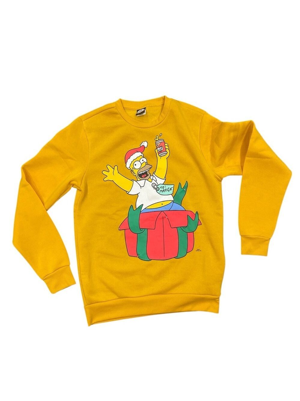 🎄The Simpsons Homer Christmas Sweatshirt | Mad Engine Light-Up (No Lights)